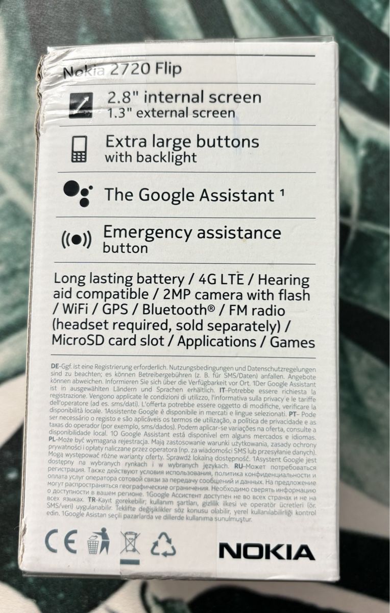 Nokia Handys / Smartphones: Nokia 2720 Flip 4G Dual SIM – Neu (gemäss Beschreibung) aus Windisch von  3