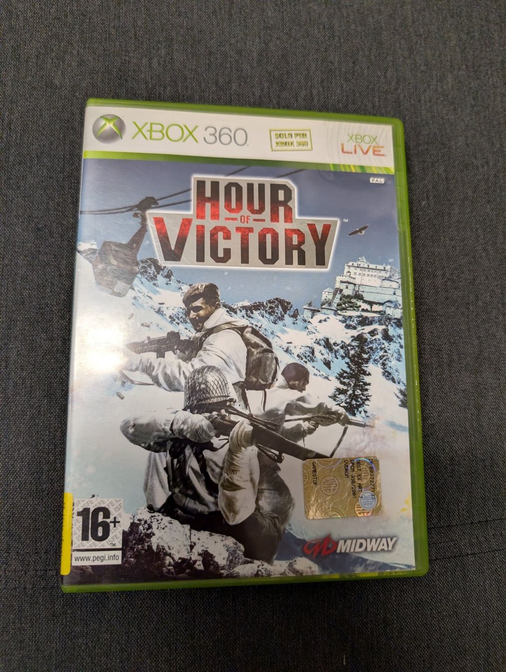 Giochi: Hour of Victory Microsoft xbox 360 – Usato da Giubiasco venduto da Ticinerd