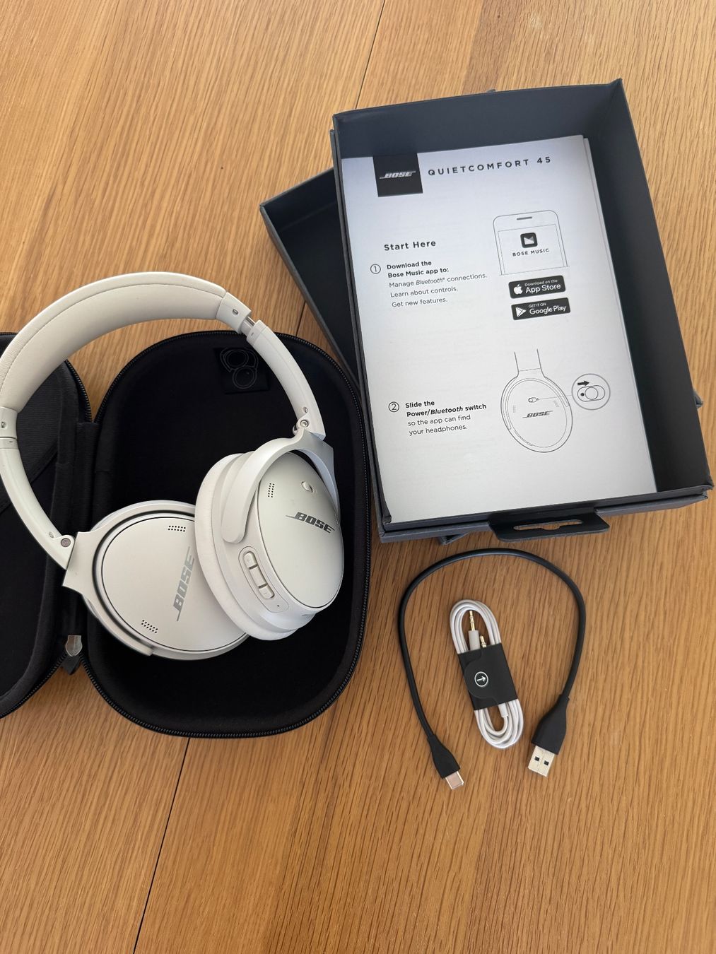 Bose Casques audio: Bose QuietComfort 45 Kopfhörer weiss – D'occasion à Bern par Norawie 1
