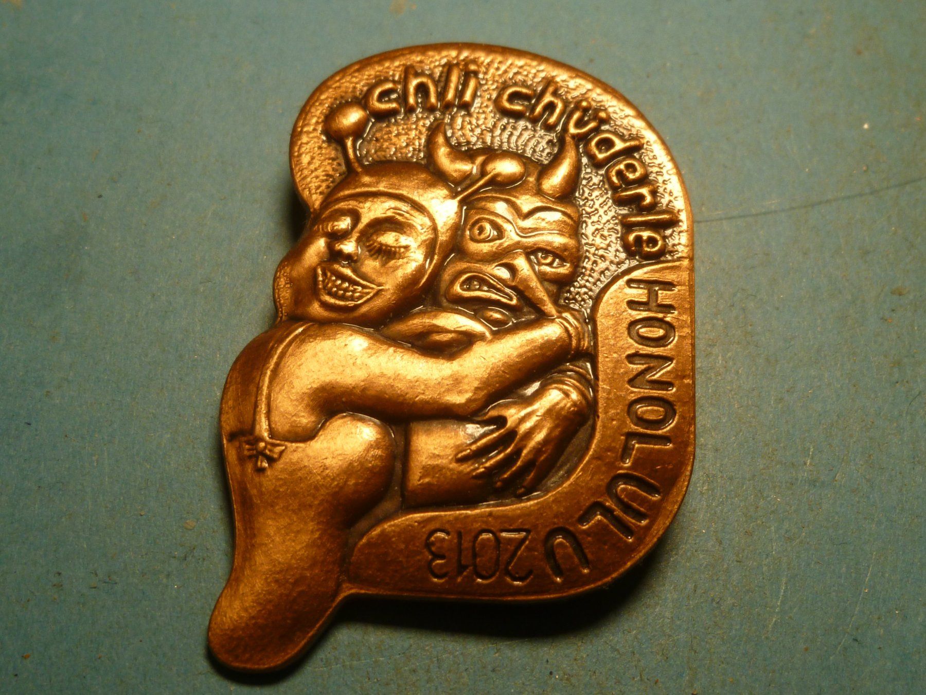 Plaquettes & Badges: HONOLULU 2013 BRONZE – D'occasion à Ried (Muotathal) par Mandarin02