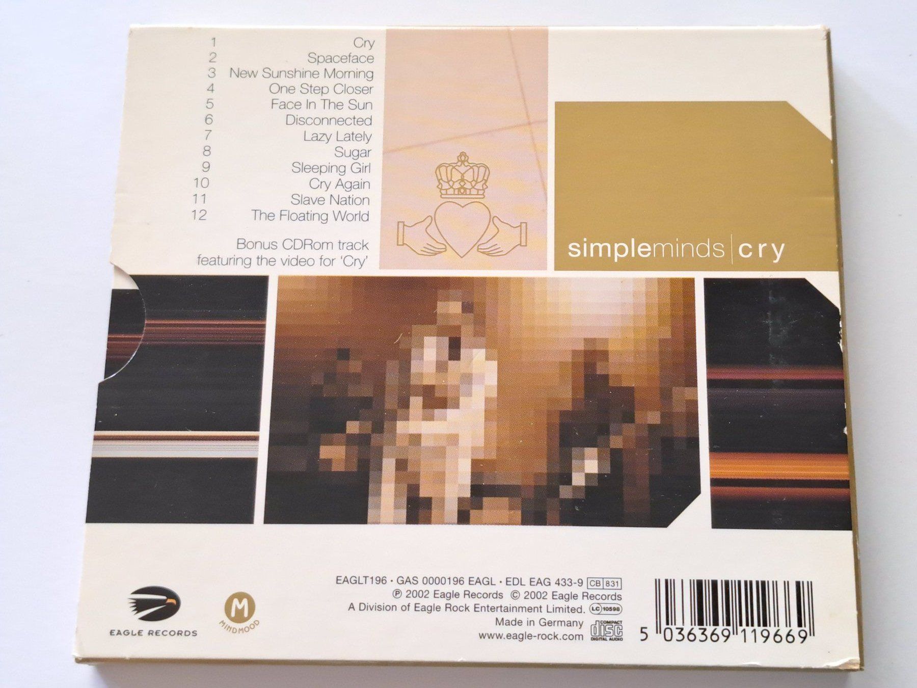 CDs: Cd Simple Minds - cry – D'occasion à Pully par bro_n52j 1