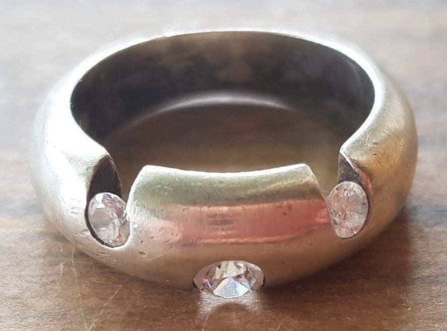 Ringe: Ring 925 Silber Zirkonia – Gebraucht aus Mörschwil von wunderkiste44 4