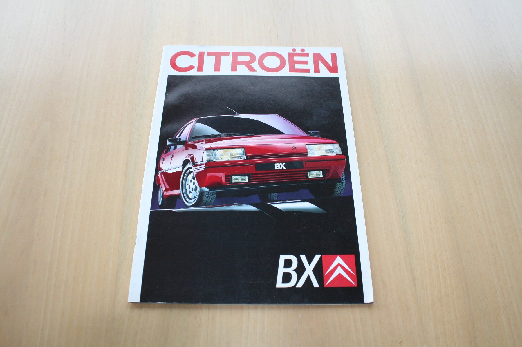 Citroën Documenti: Citroen BX Prospekt 9/1988 FR – Usato da Wikon venduto da erwin400