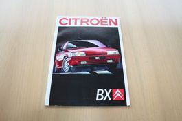 Citroen BX Prospekt 9/1988 FR