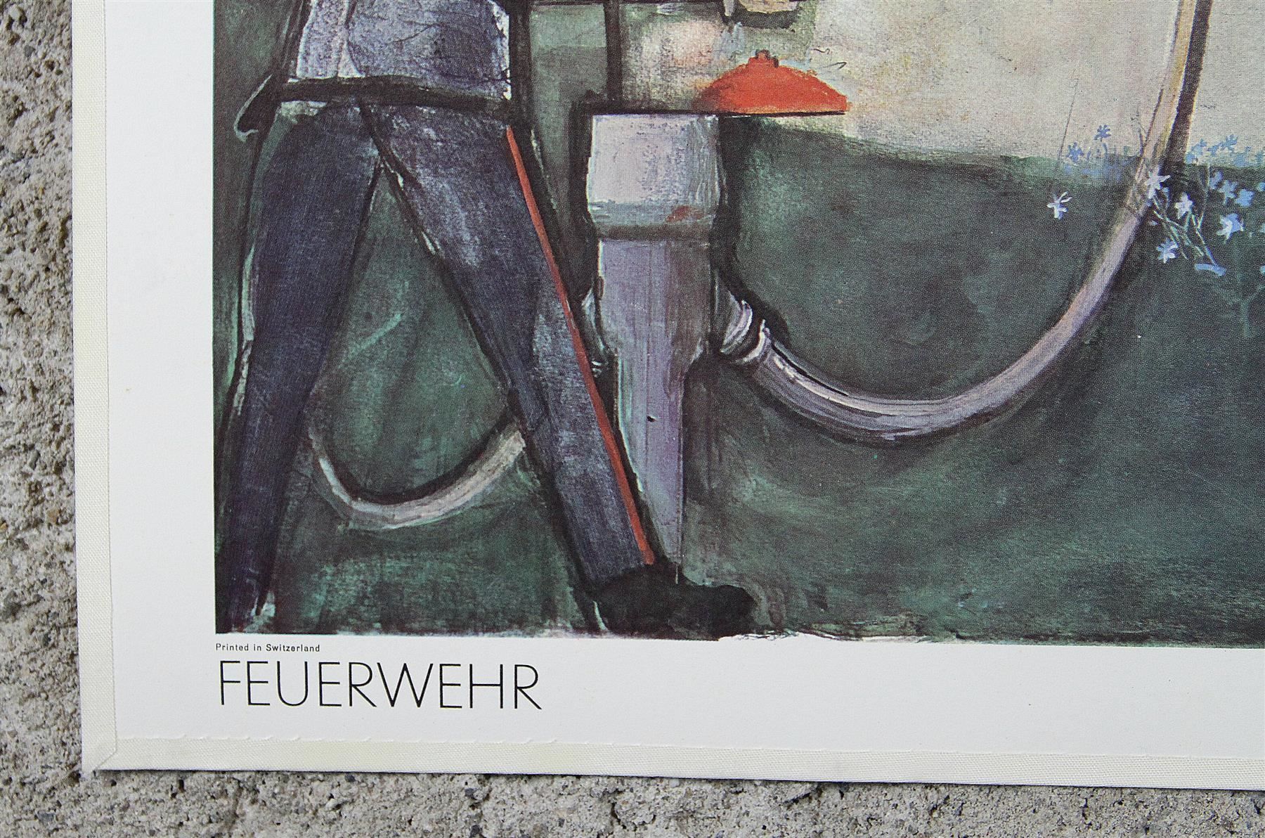 Foto & Immagini: Schulwandbild "Feuerwehr" – Usato da Birrwil venduto da brandschatz_birrwil 5
