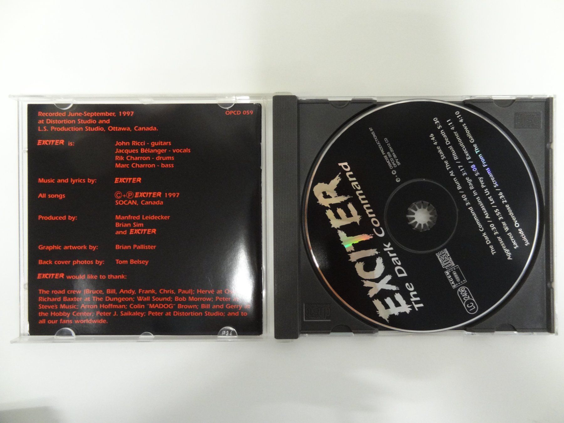 CDs: Exciter - The Dark Command CD - Thrash Metal Klassiker! – Gebraucht aus luzern von musicandart 2