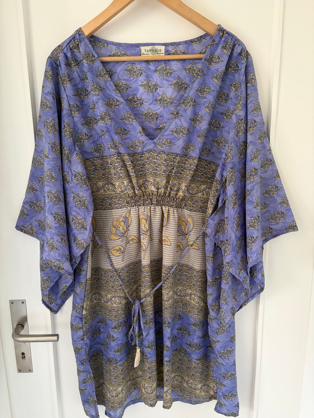 Vestiti: Kleid Tunika lila bedruckt – Usato da Küsnacht ZH venduto da cipi01