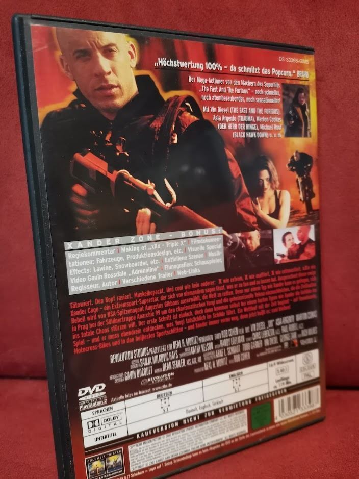 Alle DVDs: Triple X Vin Diesel DVD – Gebraucht aus Zofingen von noise123 1