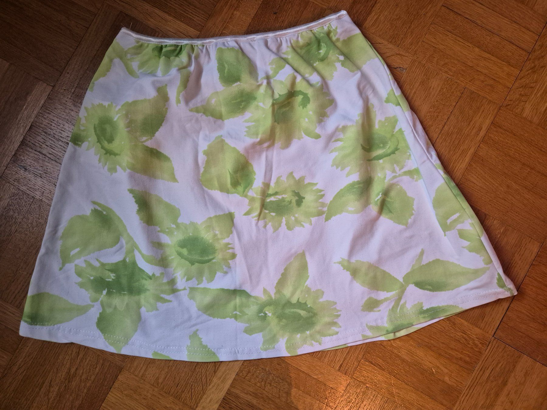 Zebra Gonne: Rock mit Blumenmuster, weiss, Gr. T2, ZEBRA – Usato da Dietikon venduto da grafad 1