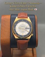 Vintage Citizen Eagle 7 Automatic – Kaliber 8200 (21 Jewels)