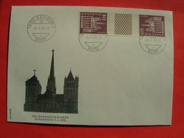 FDC Kehrdruckmarken 40 Rp. Ausgabetag 5.1.1976