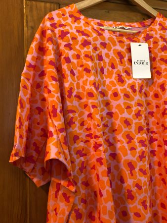 NEU T-Shirt von Ulla Popken Color-Leo 54/56