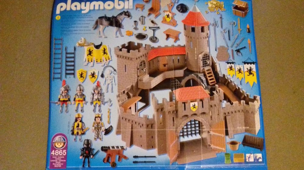 Playmobil - 4865 - Jeu de construction - Château-fort des