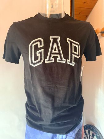 GAP, Herren T-Shirt, Grösse S, Farbe Schwarz