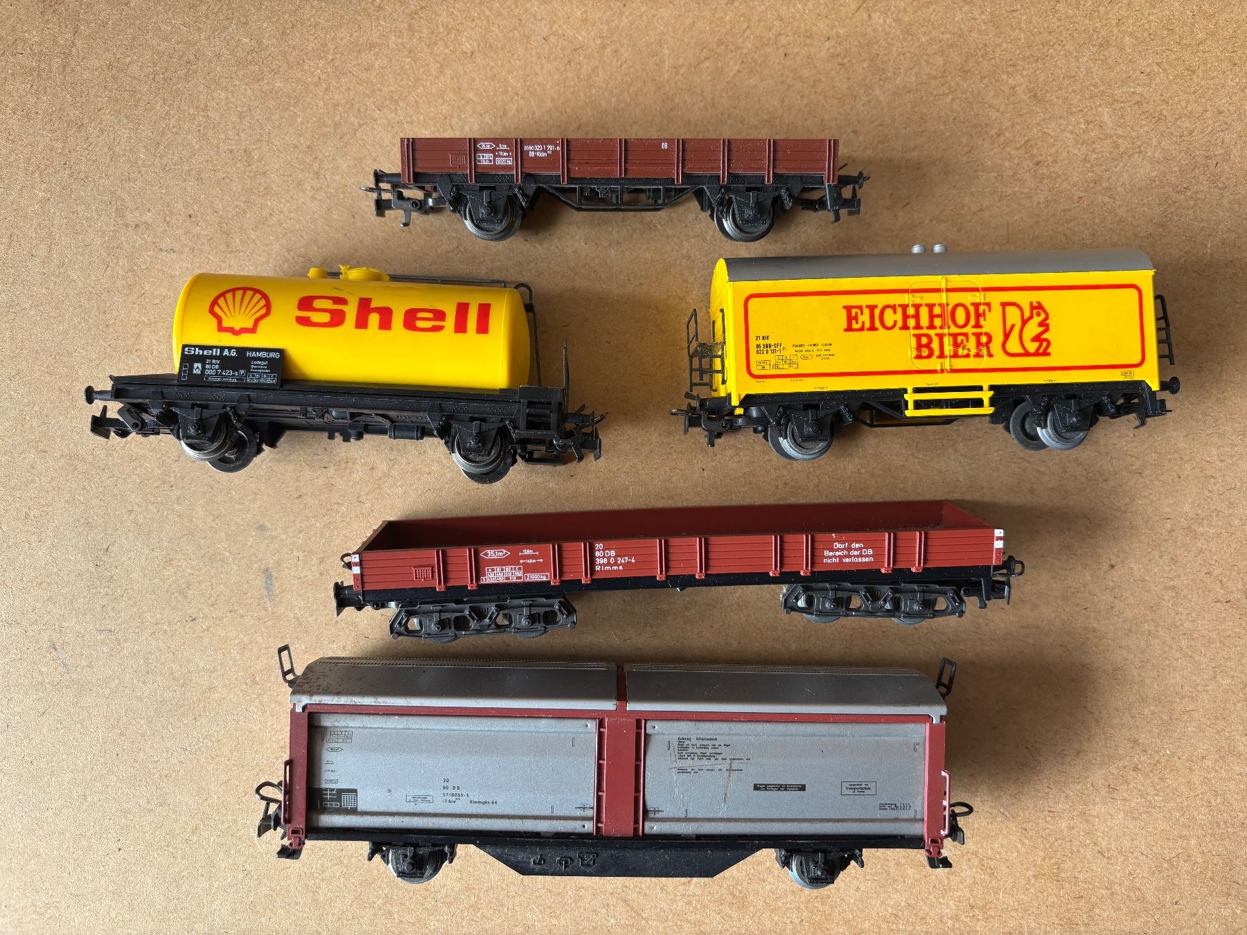 Märklin Modellini di ferrovie: 5x Marklin Guterwagen – Nuovo (secondo la descrizione) da Hauterive NE venduto da eriamch 2