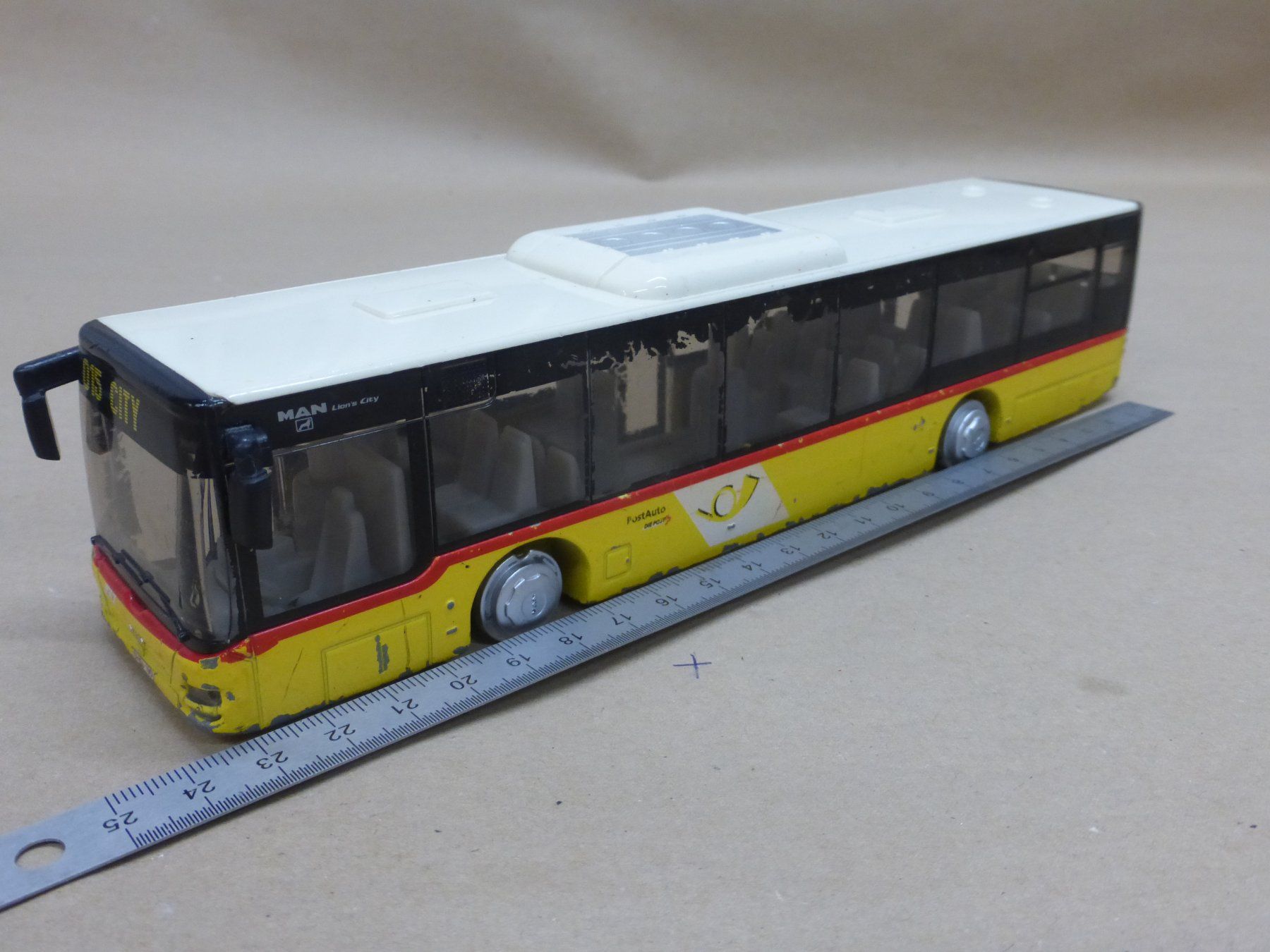 Siku Kit di modellismo & Modellini statici: Siku Modellbus MAN  PostAuto gebraucht – Difettoso da Gempen venduto da Smokie72