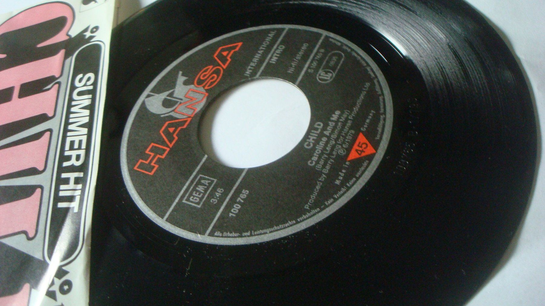 Dischi in vinile: Summer Hit Child 1979 Here Comes Summer / I Can't Explain – Usato da Münchenstein venduto da Pesci6 4