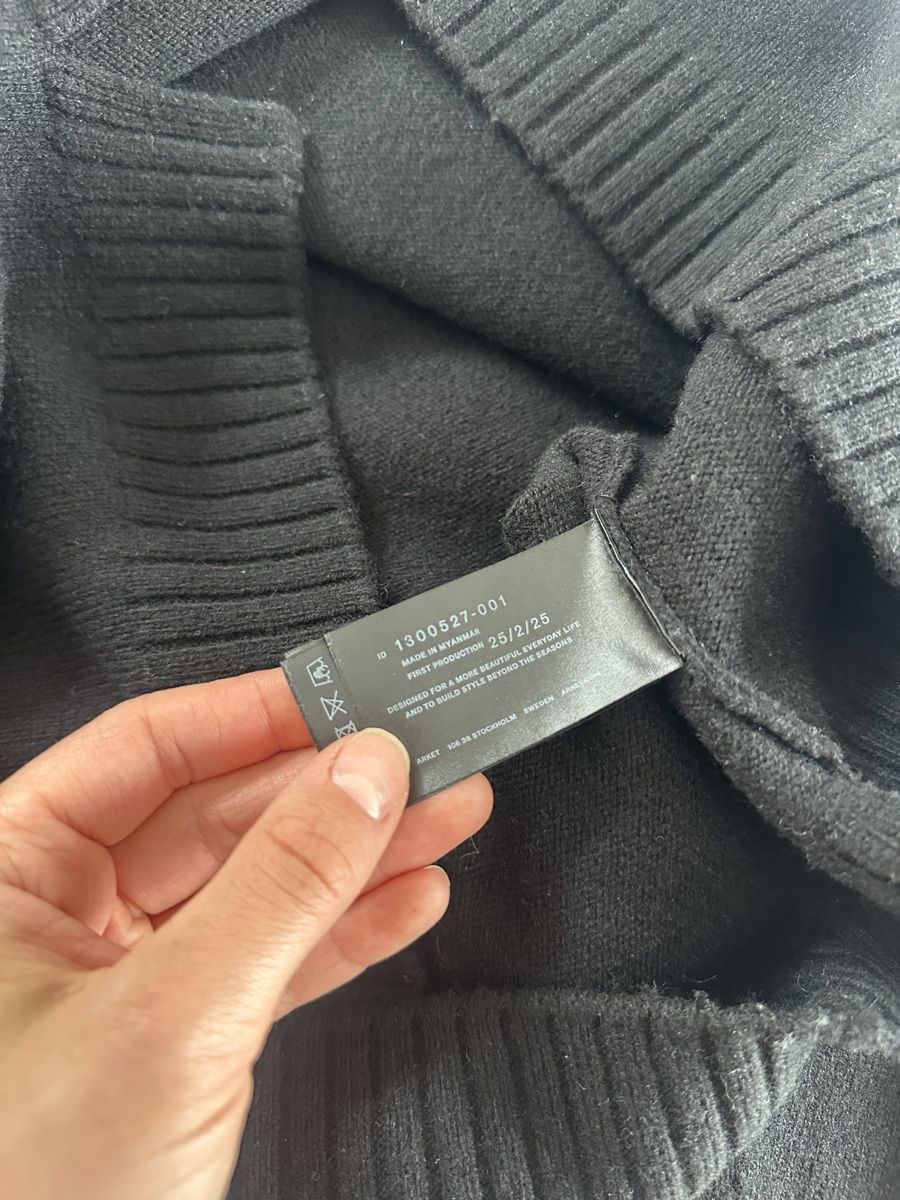 Arket Maglioni & Felpe: ARKET black turtleneck 100% wool – Nuovo (secondo la descrizione) da Uster venduto da Monika_OB 9
