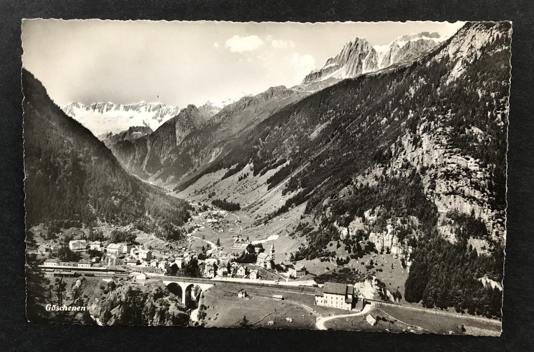 Cartoline postali: ANSICHTSKARTE GÖSCHENEN – Usato da Ostermundigen venduto da wini63