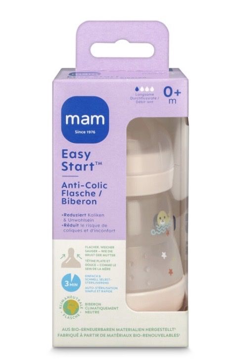 Mam Pasti del neonato: MAM Easy Start Anti-Colic Flasche 0+m Neu – Nuovo e nell'imballaggio originale da Eich venduto da ka_st