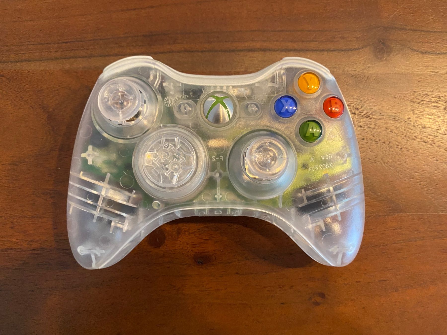 Controller: Xbox 360 Controller Transparent (Re-Shelled) – Usato da Thunstetten venduto da Virus_33