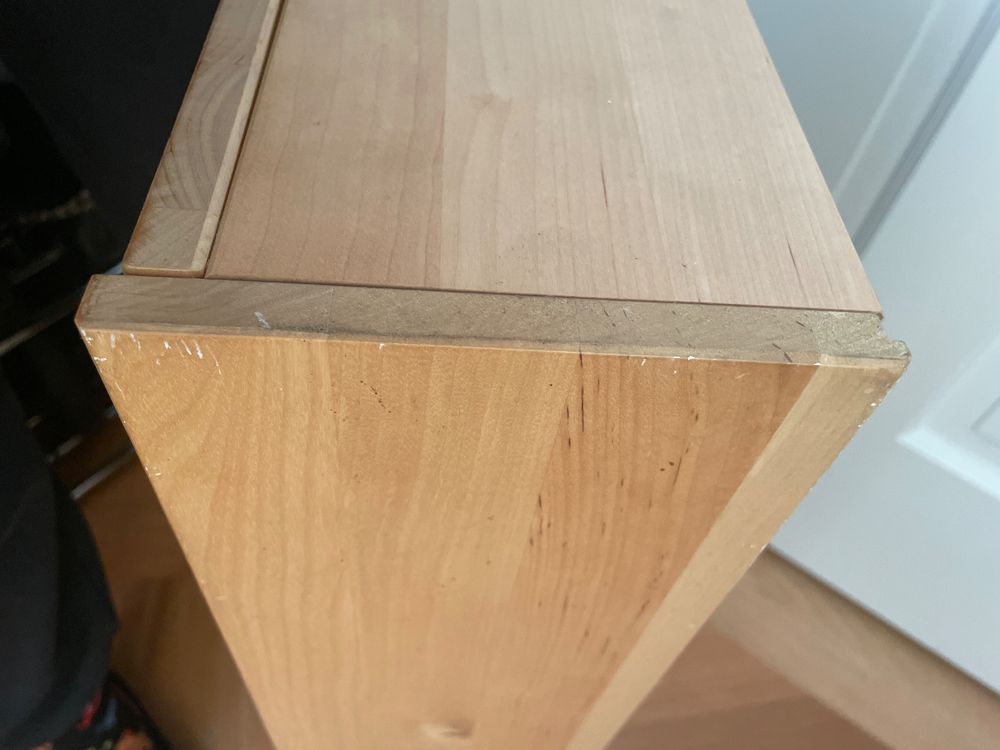 IKEA Wandregal BJÖRKEN holzig Kaufen auf Ricardo