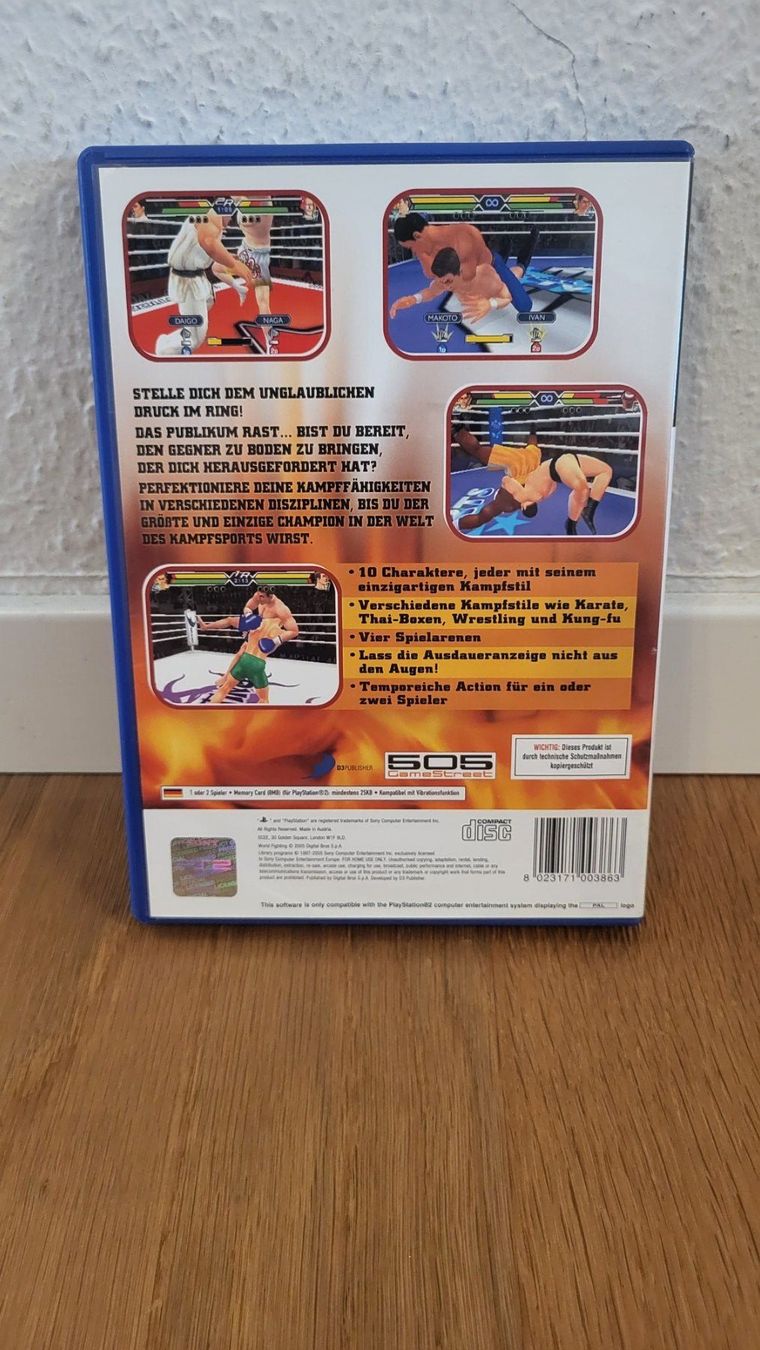 Sony Spiele: PS2 - World Fighting – Gebraucht aus Münsingen von DigitaleSpielecke 1