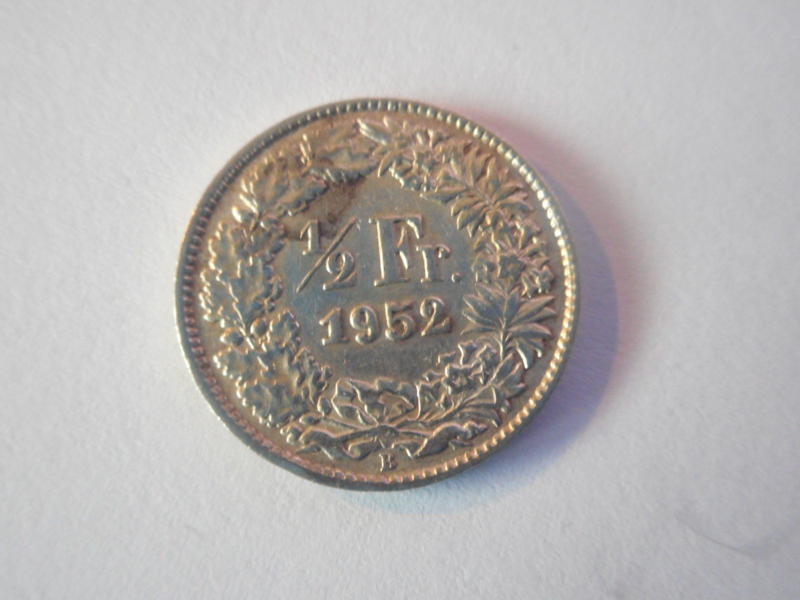 Alle Münzen: 50 Rp. 1952 silber – Gebraucht aus Kriegstetten von pizlad2010