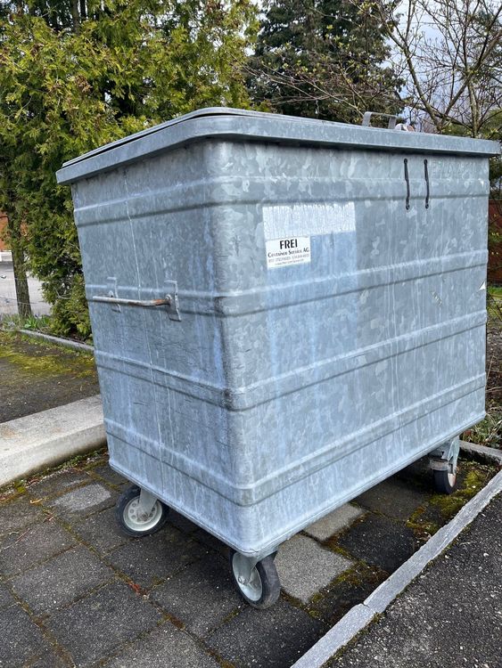 Abfall Container 800l abschliessbar | Kaufen auf Ricardo