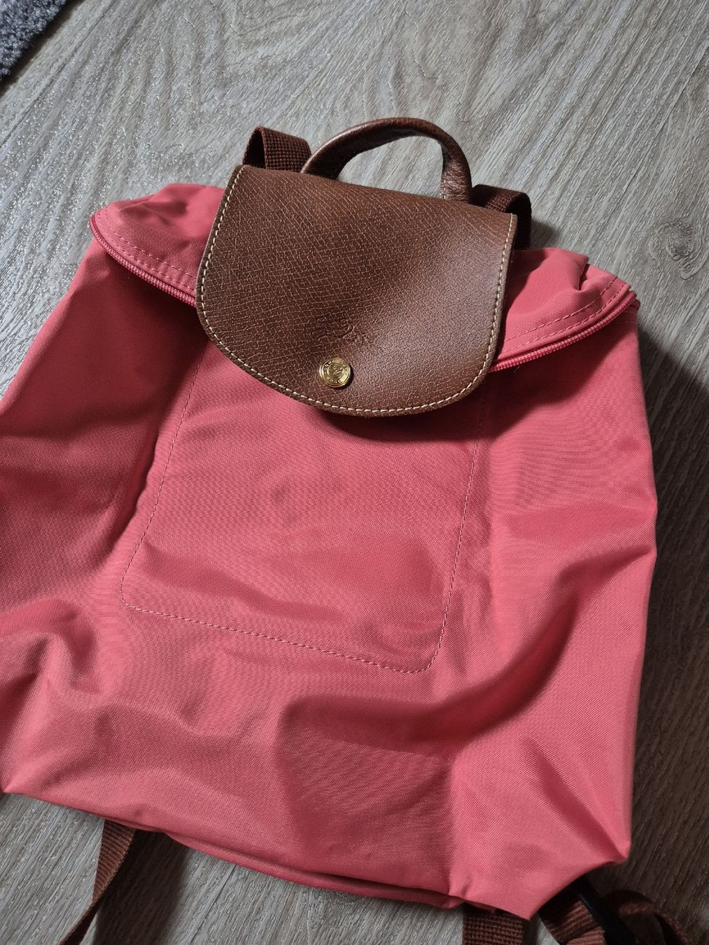 Longchamp Sacs à dos: Longchamp Le Pliage Rucksack pink/grapefruit  – Neuf (Voir description) à Unteriberg par VOI_69 2