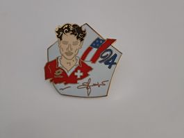 Pin USA WM 1994 Spieler mit Unterschrift - Box 22