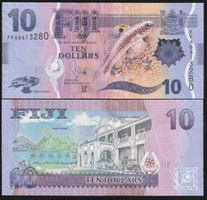 Fiji 10 Dollars UNC (2013)