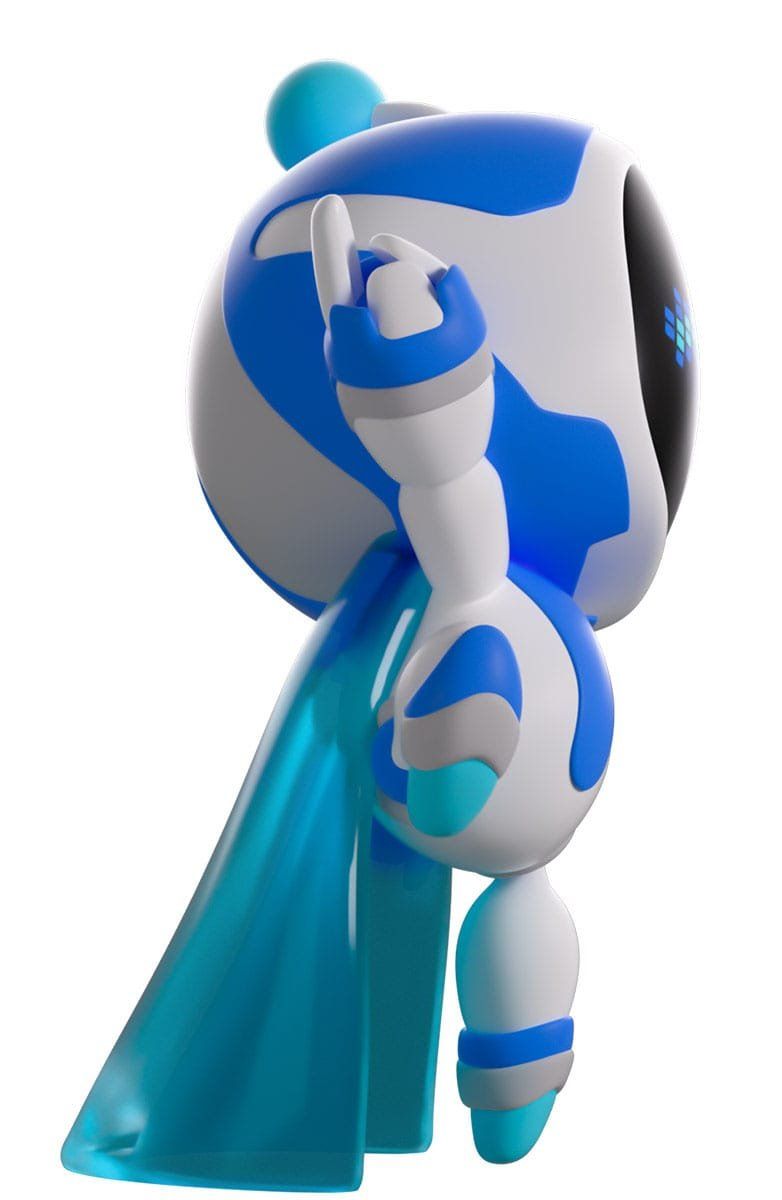 Statuette: Astrobot figurine Astrobot 12 cm – Nuovo e nell'imballaggio originale da St-Imier venduto da ATTAKSHOP 1