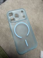 iPhone 17 Pro Cover / Schutzhülle Blau Transparent