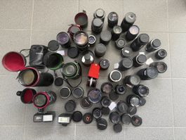 Grand lot d’objectifs photo vintage + accessoires