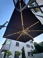 Ampelschirm Madeira 3x3 LED