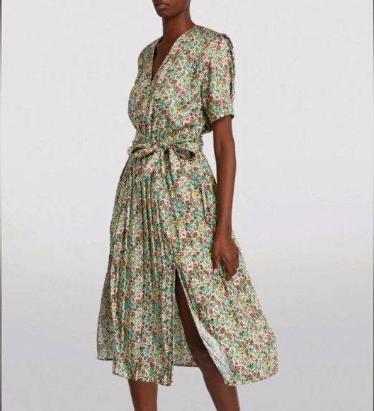 Sandro Vestiti: Sandro sommerliches Midikleid mit Blumenmuster, Grösse 38 – Usato da Bern venduto da jdilla