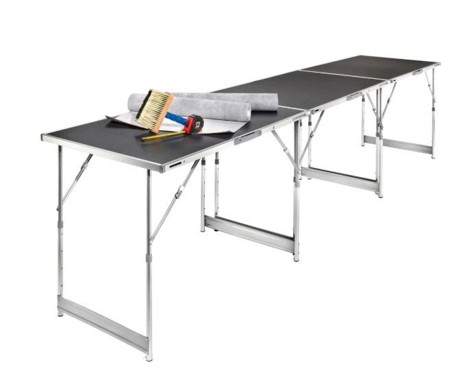 Set di tavolo e panche: Multifunktionstisch 3tlg.Flohmarkttisch Campingtisch – Nuovo e nell'imballaggio originale da Uerkheim venduto da Justi.y