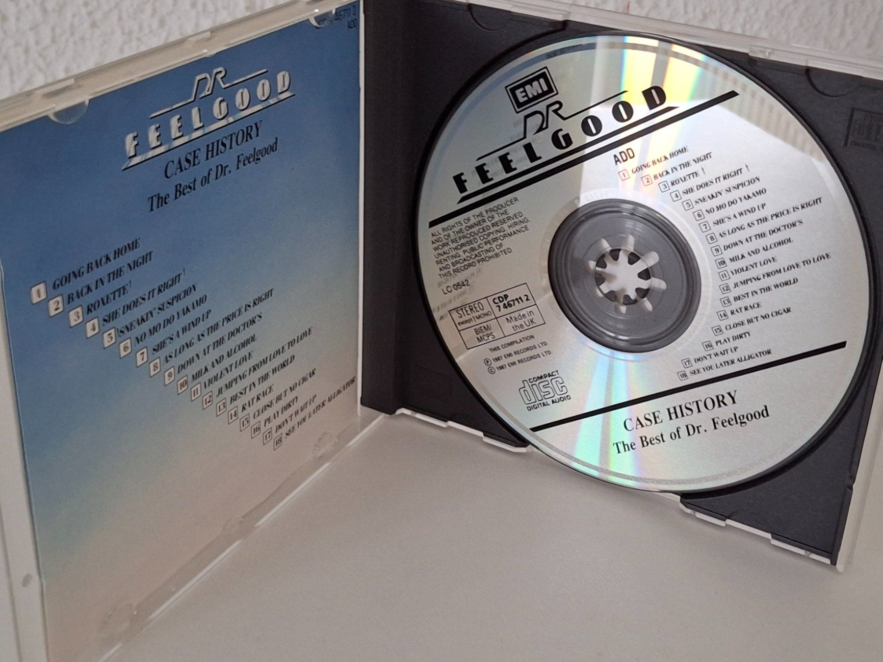 CD: CD Dr. Feelgood - Case History – Usato da Aarberg venduto da Jackup1 2