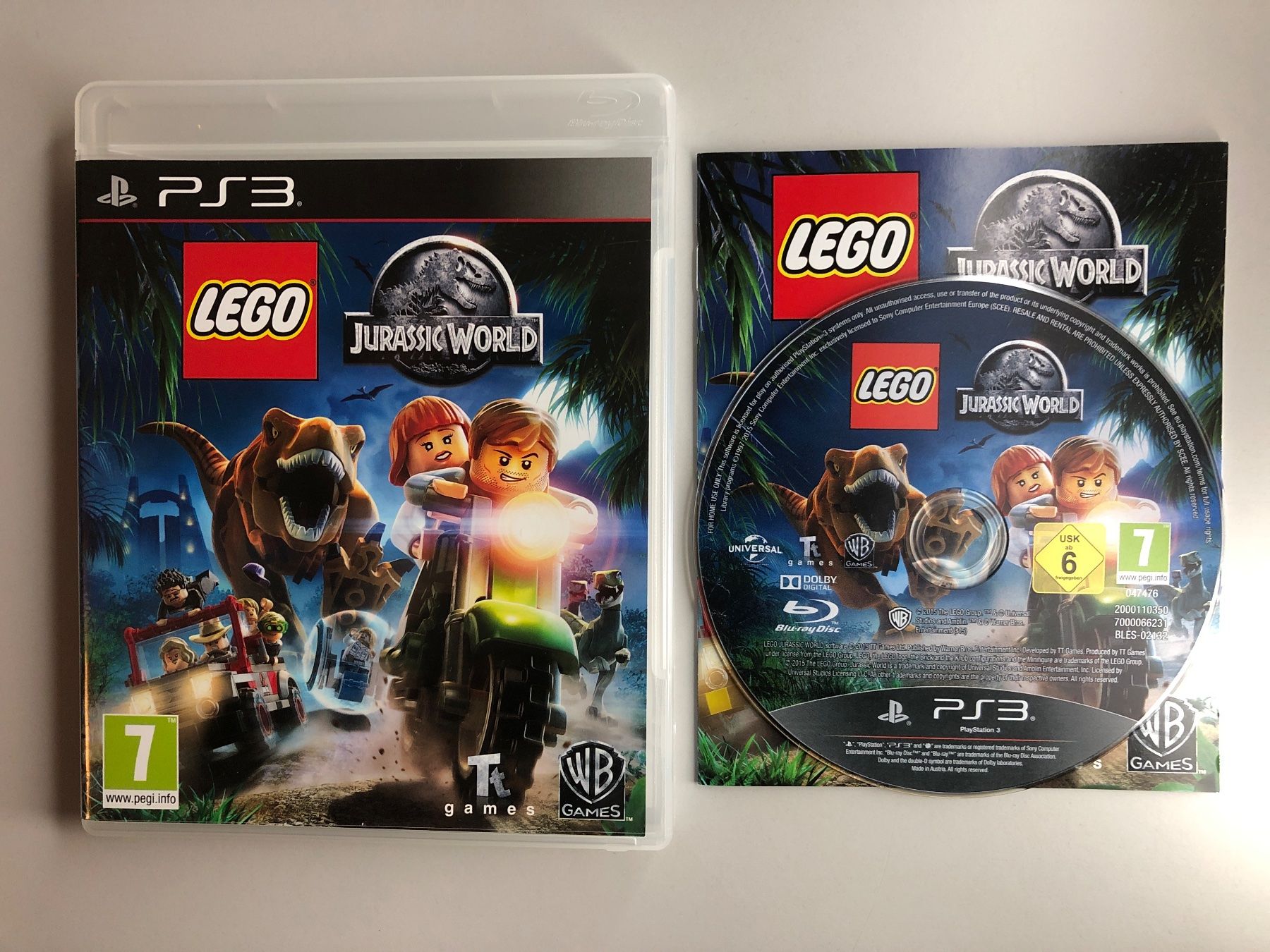 Sony Giochi: Lego Jurassic World - PS3 – Usato da St.gallen venduto da taduz