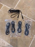 Lot de 5 câbles instrument jack / jack