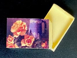 Pralinenschachtel (leer) f/Puppenstuben. Handarbeit. NP 4.20