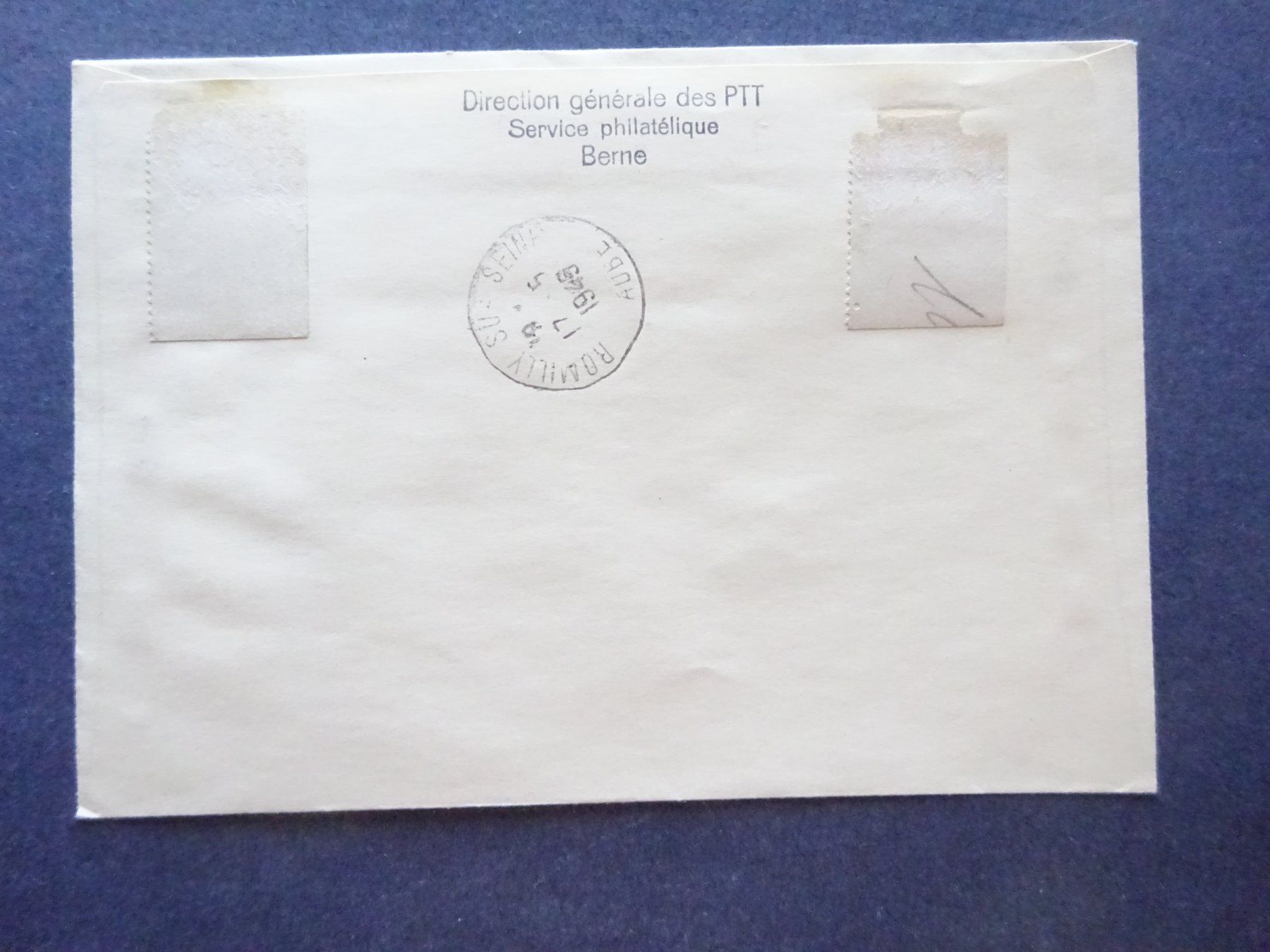 Alle Briefmarken: 1949  Z-Nr. 294 - 296 FDC BERNE – Gebraucht aus Appenzell-Steinegg von adi1975 4