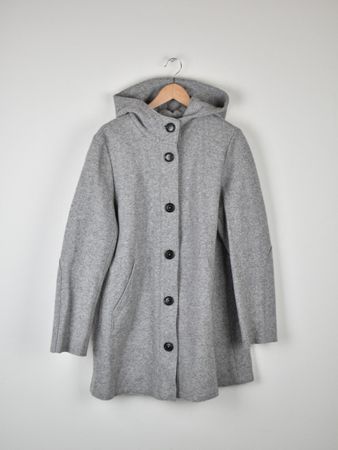 Marc O'Polo Kurzmantel Gr.42/44, grau, 70% Schurwolle
