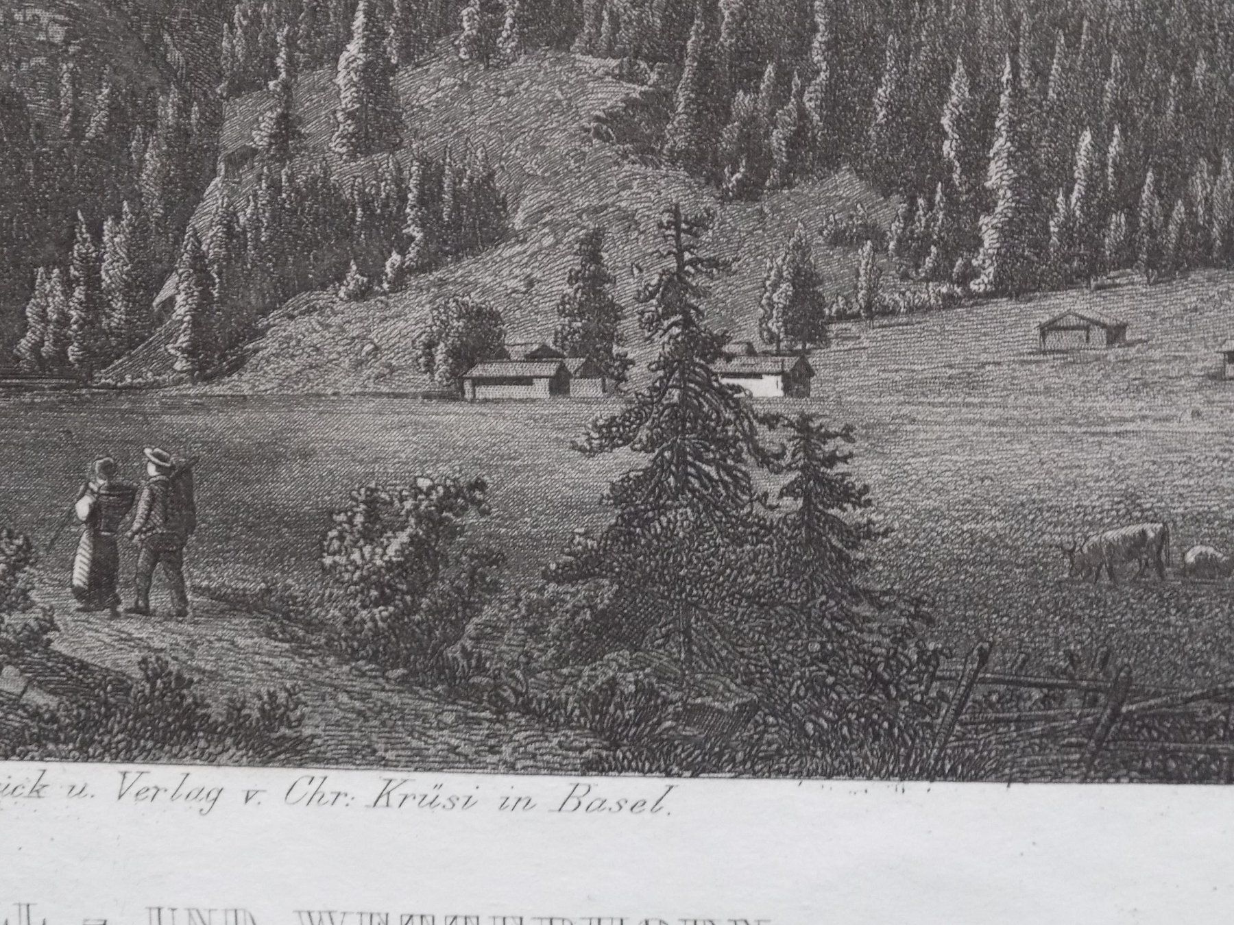 Gravures: Wellhorn Wetterhorn – D'occasion à Risch par Rischli15 9