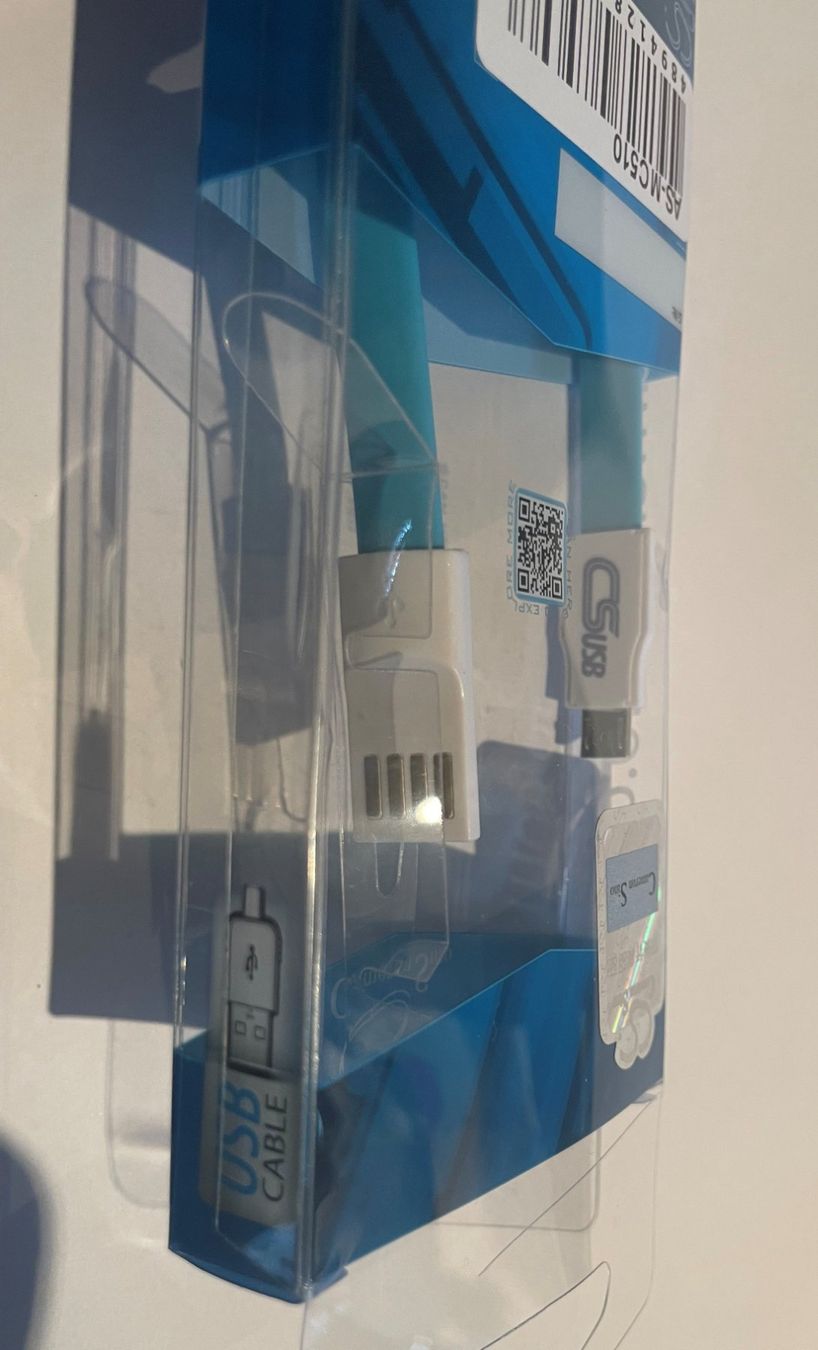 Cavi: USB A zu USB micro Kabel kurz AS-MC510 NEU – Nuovo e nell'imballaggio originale da Hinwil venduto da RomRay 5