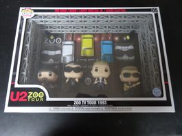 U2 Funko POP! Moments Vinyl Figuren 4er-Pack Zoo TV
