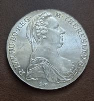 Silbermünze, Maria Theresia Taler, NP, Feingewicht 23g