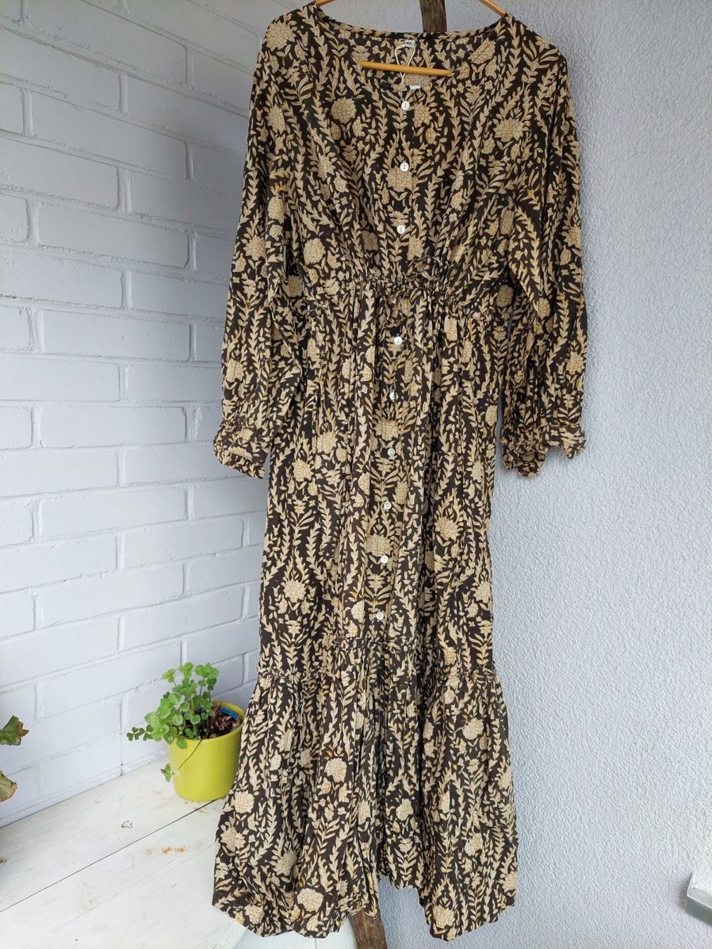 Vestiti: Maxi Dress, handblock print – Nuovo e nell'imballaggio originale da Chiasso venduto da Pat_chuli