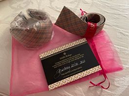 Designer Haarreif mit Seidenband (20/50)